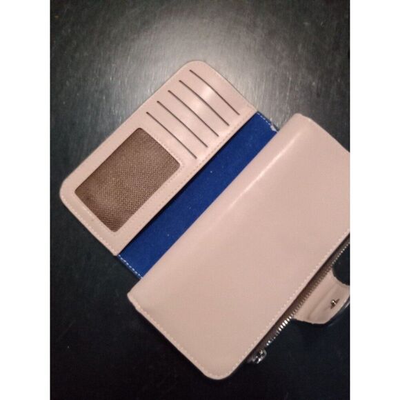 Baellerry Wallet Pale Pink Super Soft Faux Leather - Picture 6 of 7